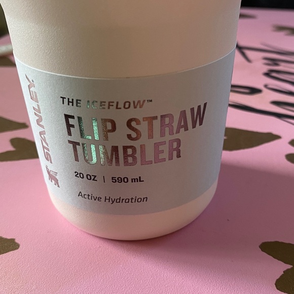 NWT Stanley Pink Tumbler 20oz - Picture 3 of 3